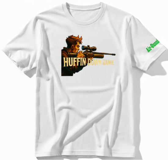 Picture of Huffin down range